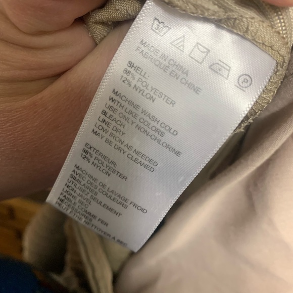 Urban Outfitters Chic Ribbed Wide-Leg Pants in Beige - Picture 6 of 6